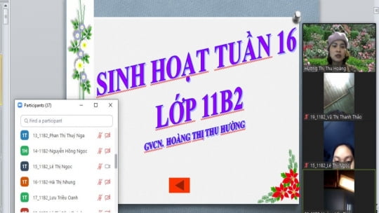 Sinh hoạt online